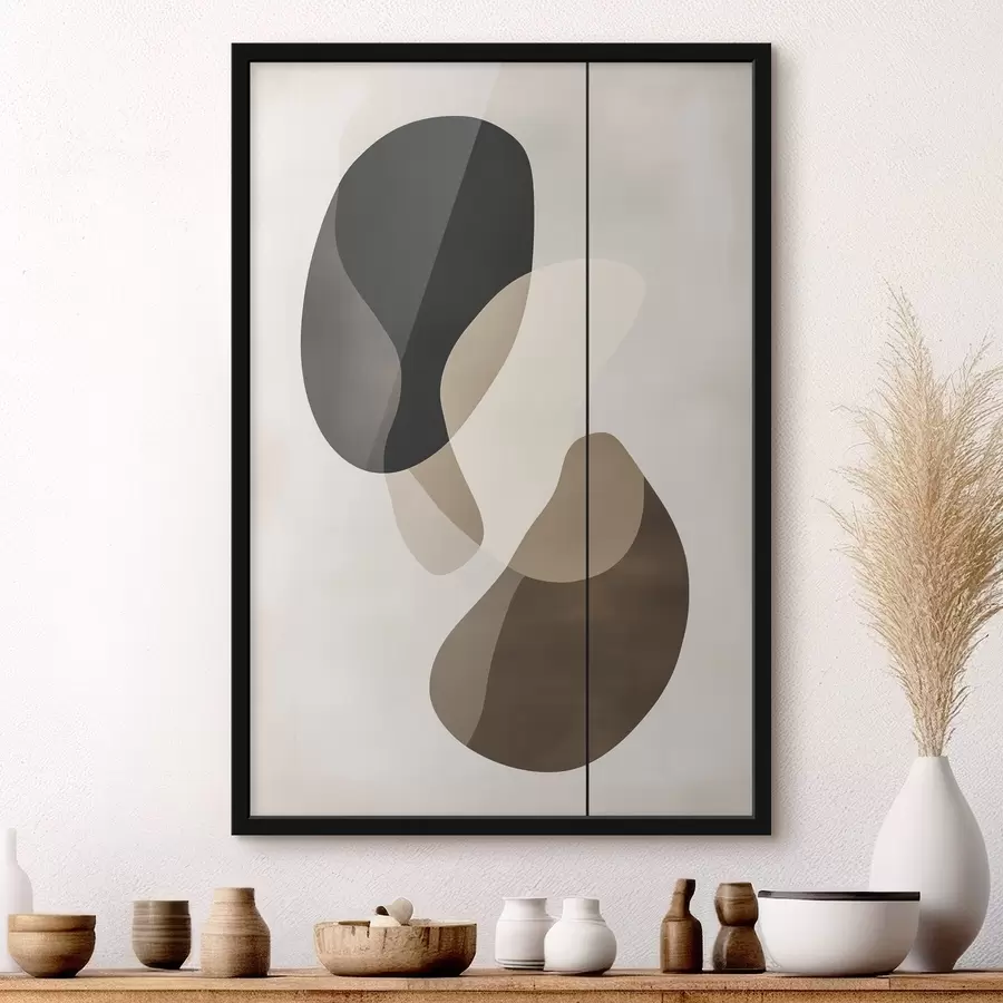 Fototapeedid Ujuvad abstraktsed kujundid f45994