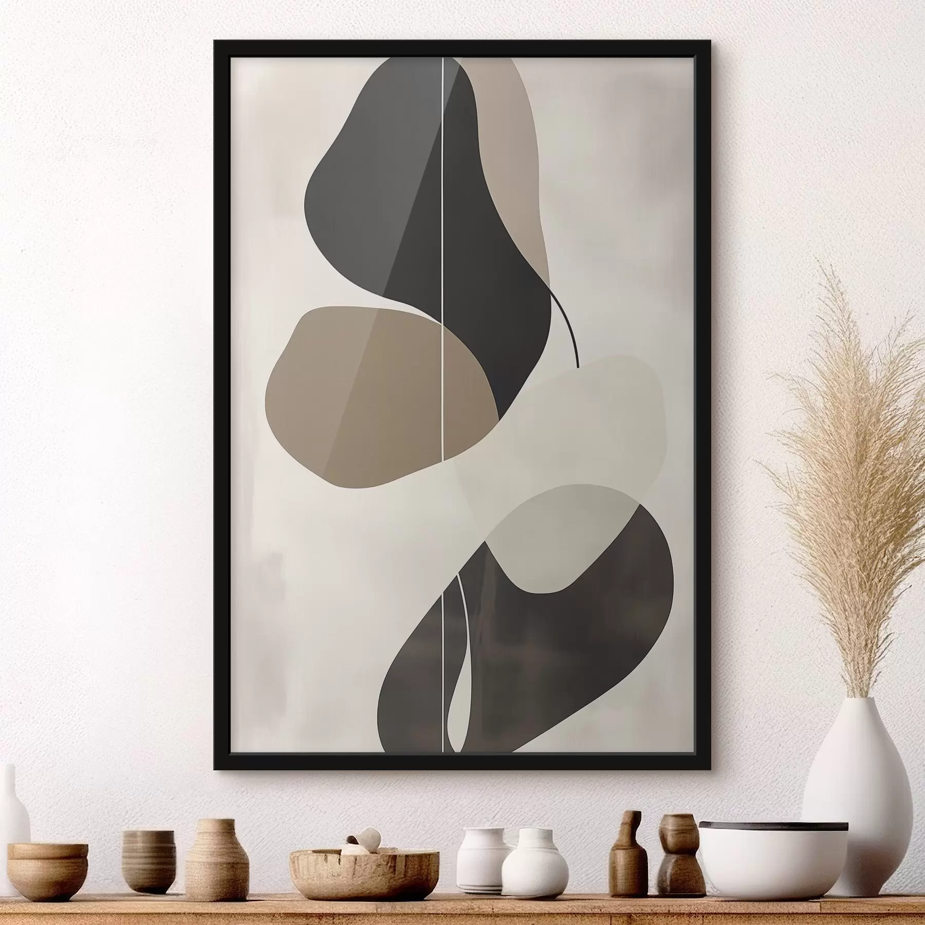 Fototapeedid Ujuvad abstraktsed kujundid f45995