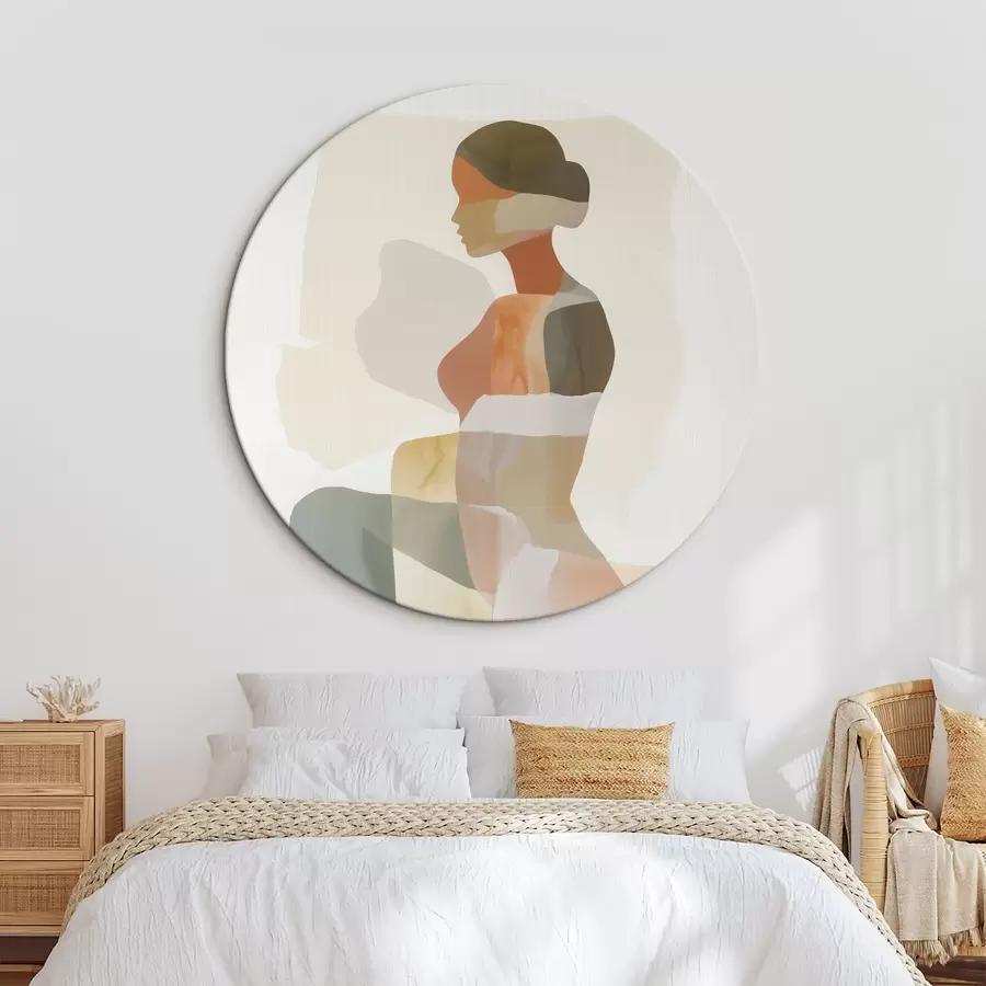 Pilt Abstraktne naise siluett r45992