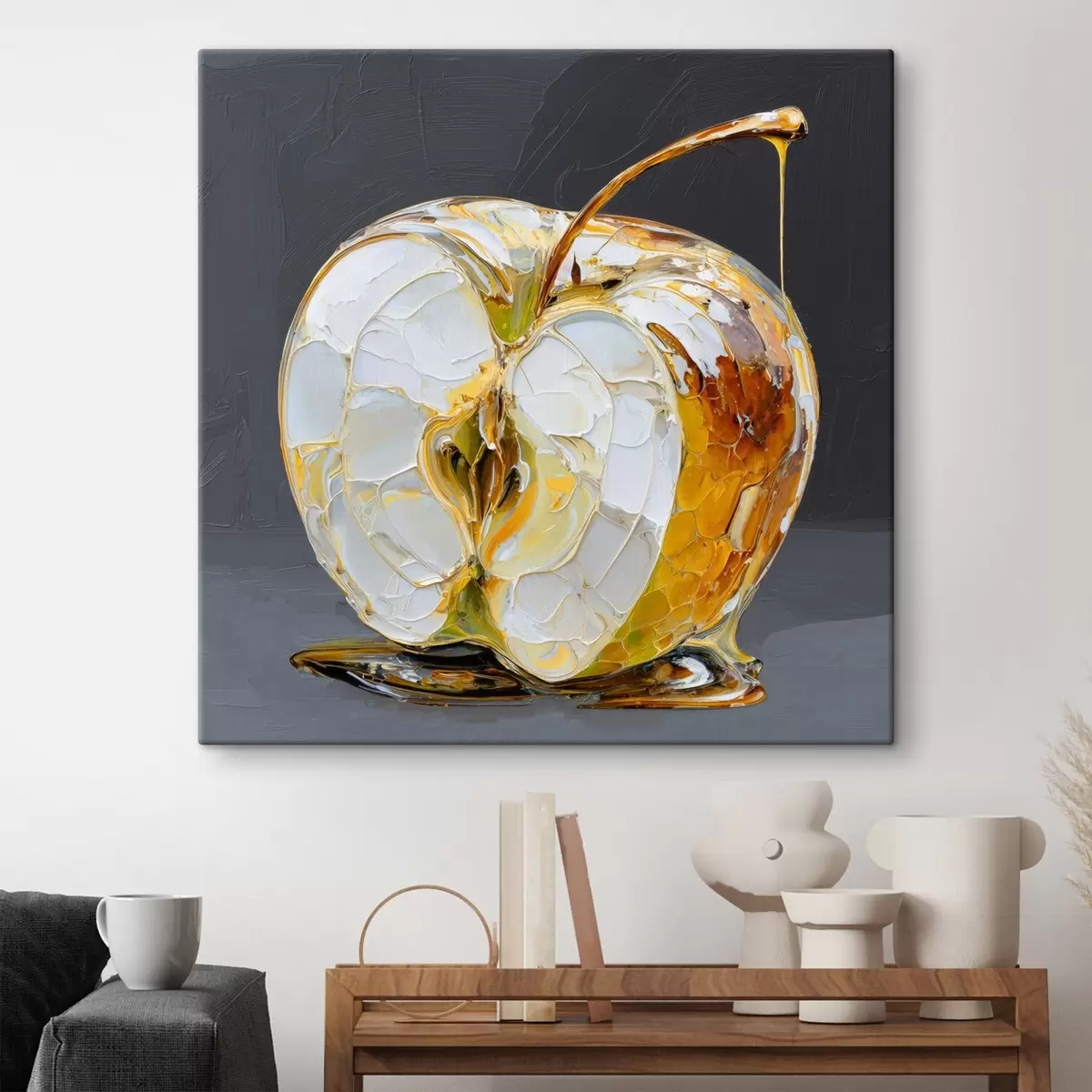 Pilt Magus õun maalistiilis s45861