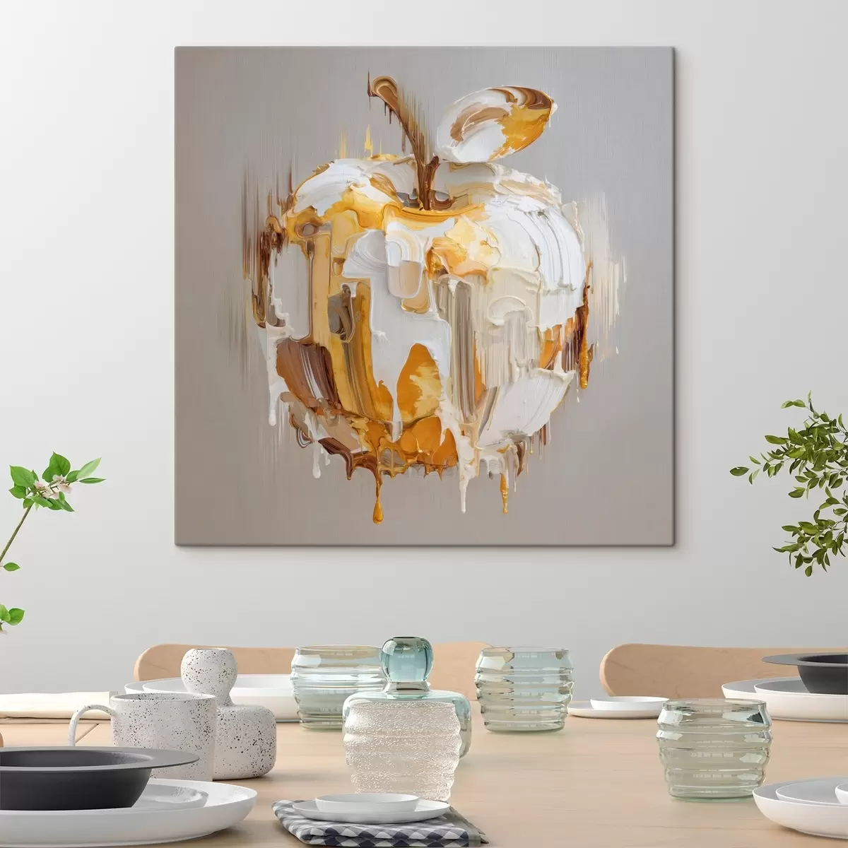 Pilt Õun sulanud värvi efektiga s45862