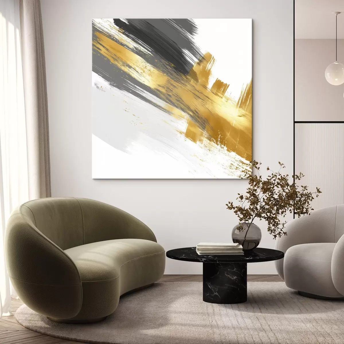 Pilt Kaasaegne kunst kiirete pintslitõmmetega s45865