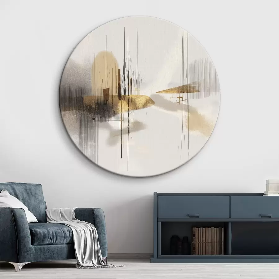 Pilt Rahulik rand minimalistlikus graafilises stiilis r45849