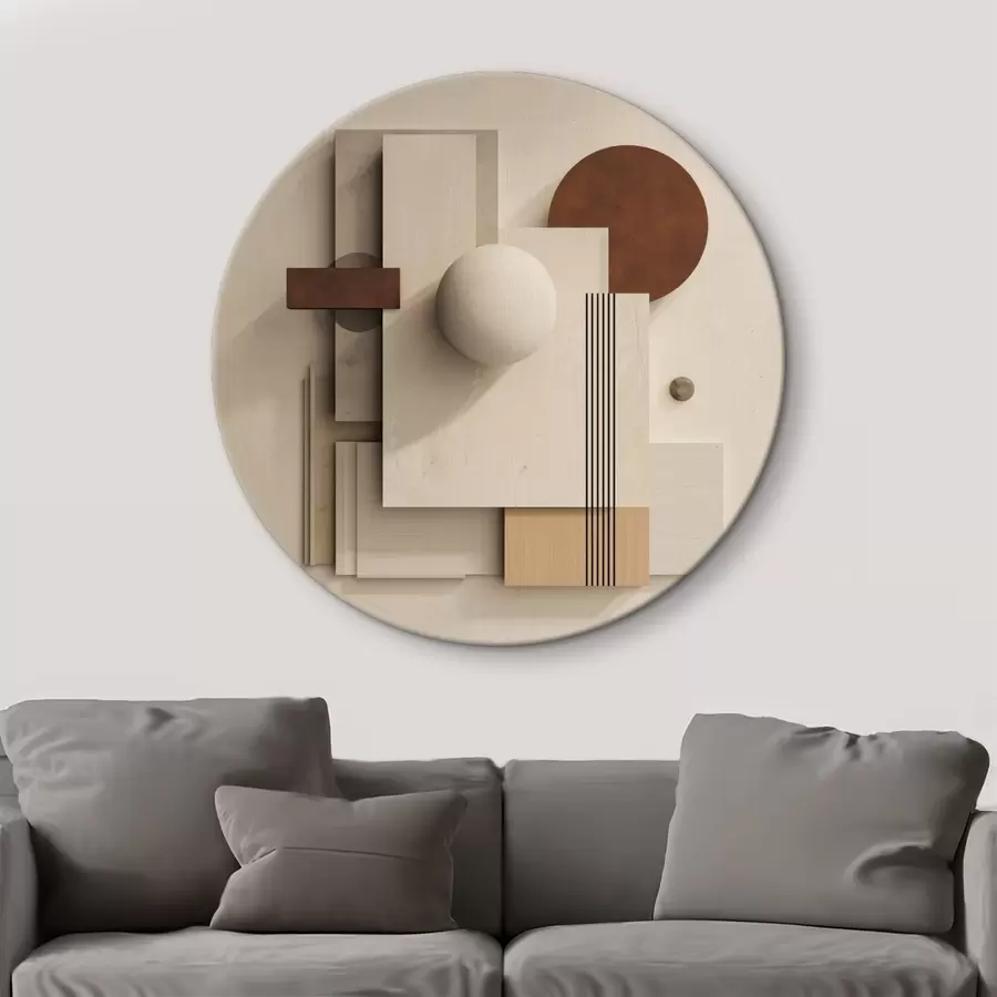 Pilt Rahuliku geomeetria kaasaegses minimalistlikus stiilis r45856