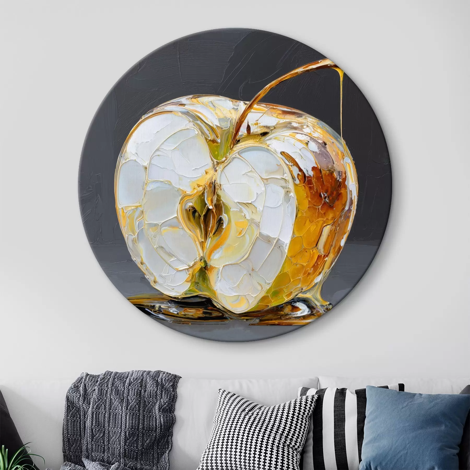 Pilt Magus õun maalistiilis r45861