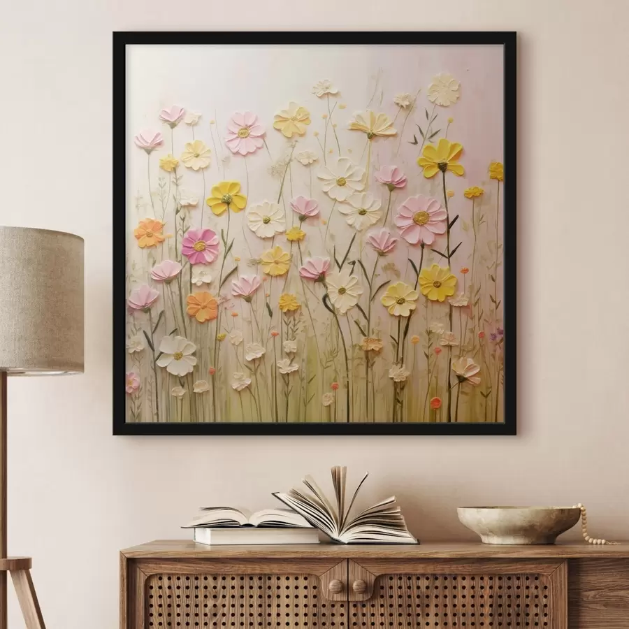 Fototapeedid Lillepõld õlimaalide stiilis f45739