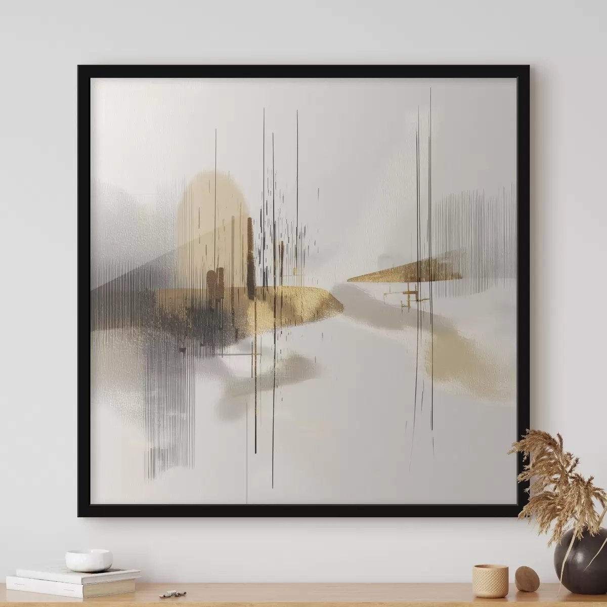 Plakat Rahulik rand minimalistlikus graafilises stiilis f45849