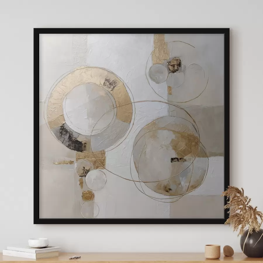 Fototapeedid Vormide tsüklilisus kaasaegses abstraktsionismis f45851