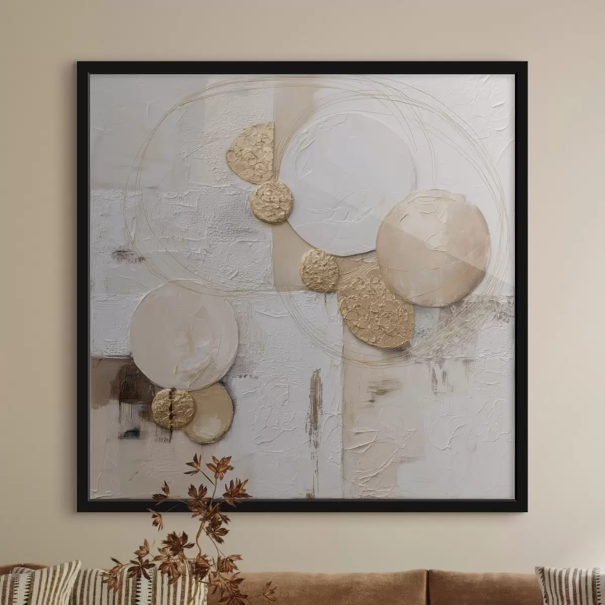 Plakat Abstraktsioon ruumilises maalikunstis f45852