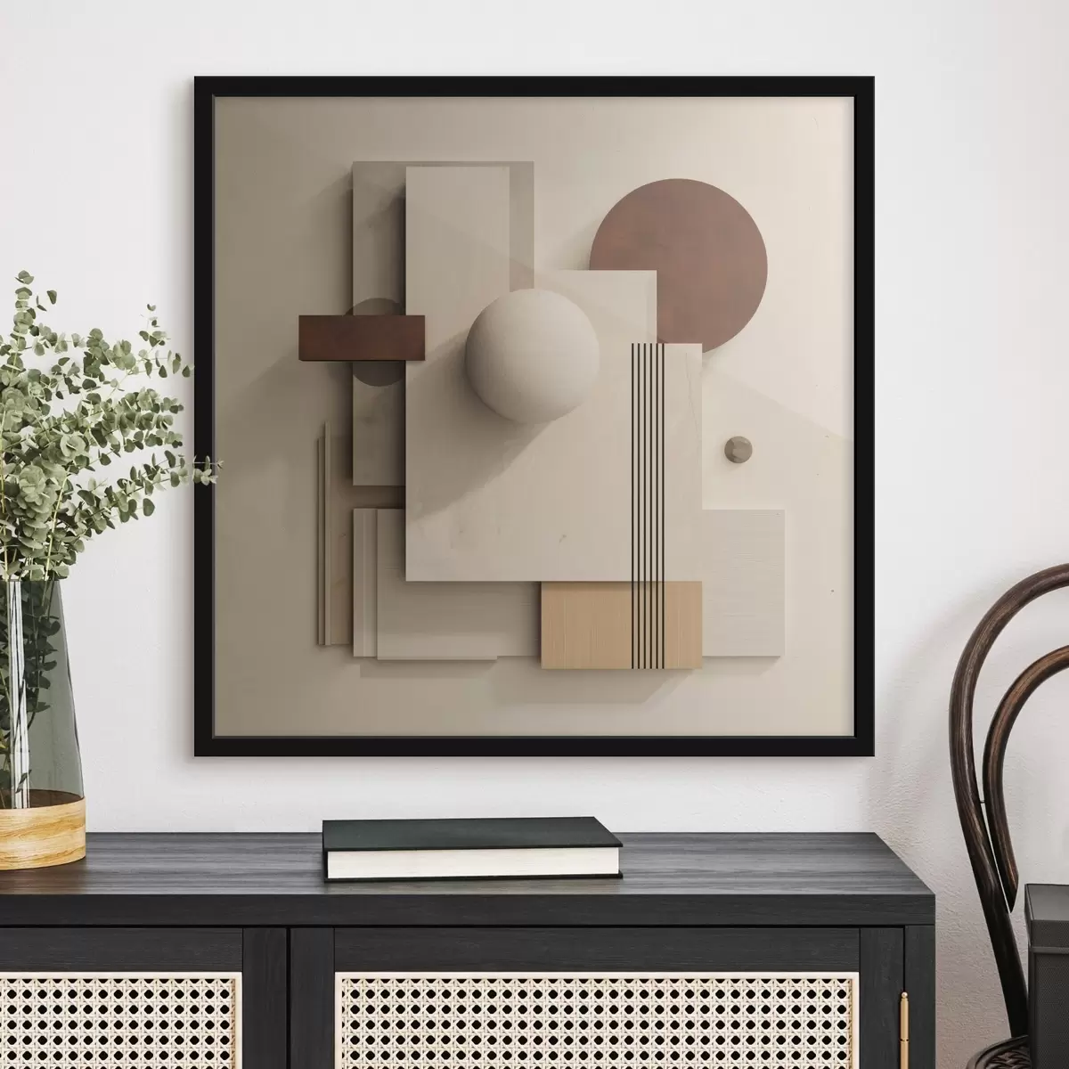 Plakat Rahuliku geomeetria kaasaegses minimalistlikus stiilis f45856