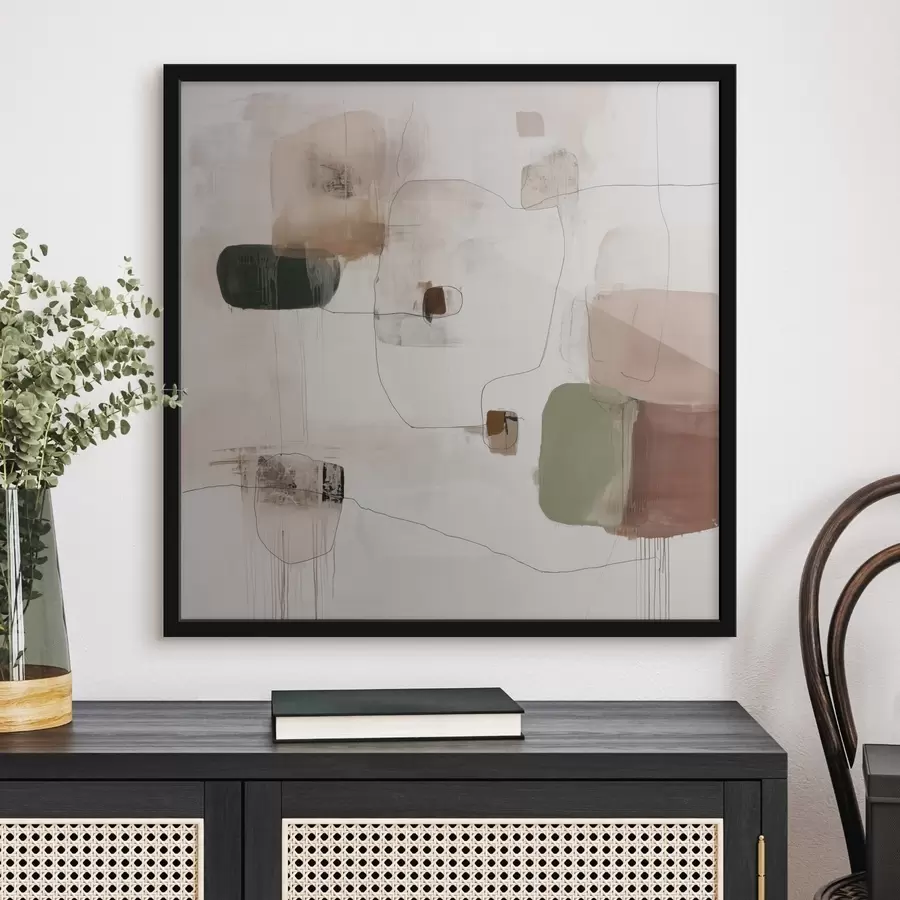 Fototapeedid Abstraktne minimalism soojades toonides f45860