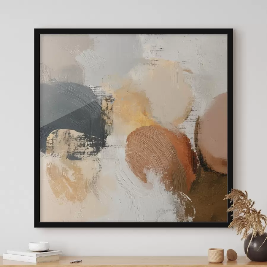 Fototapeedid Tekstuuriga abstraktne kujundus beeži ja halli toonides f45863