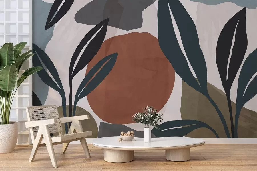 Fototapeedid Abstraktne botaanika w04592