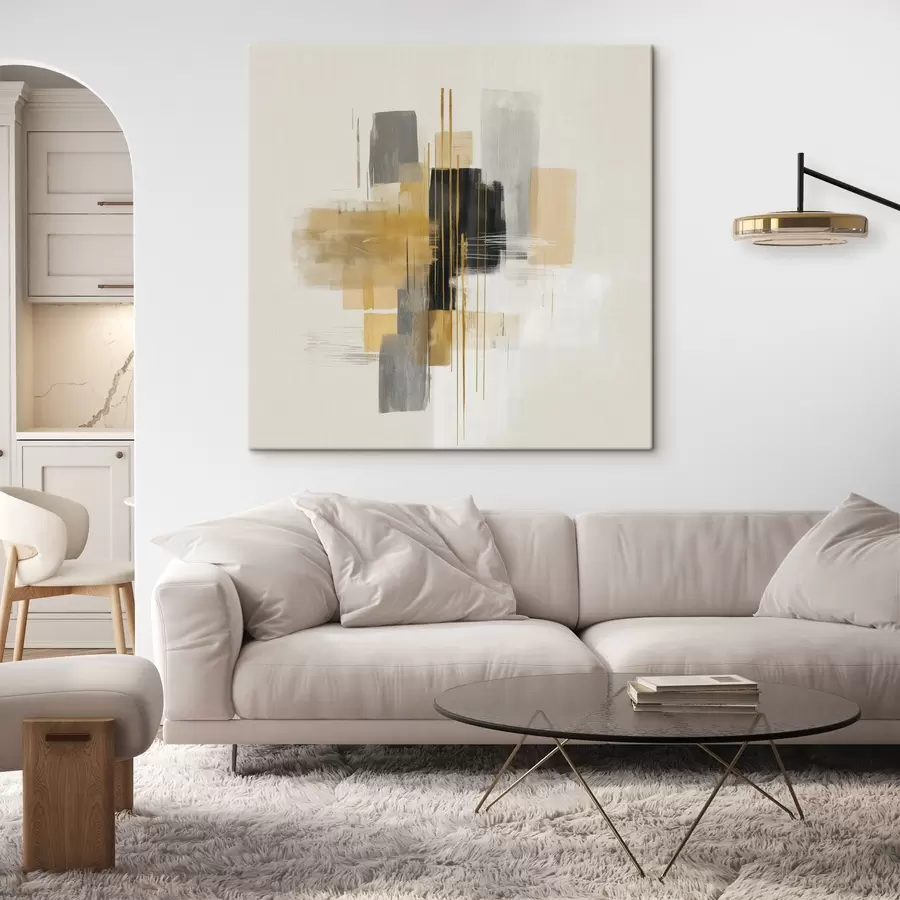 Pilt Graafilise abstraktsiooni stiilis ruumi vertikaalid s45850