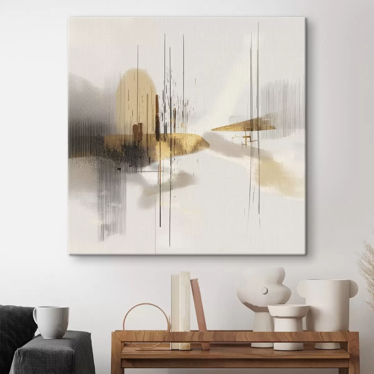 Pilt Rahulik rand minimalistlikus graafilises stiilis s45849