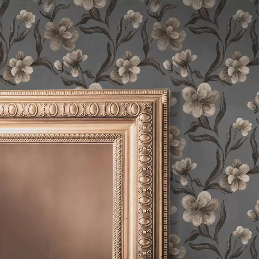 Fototapeedid Beežid lilled grafiithalli taustal a00626v4