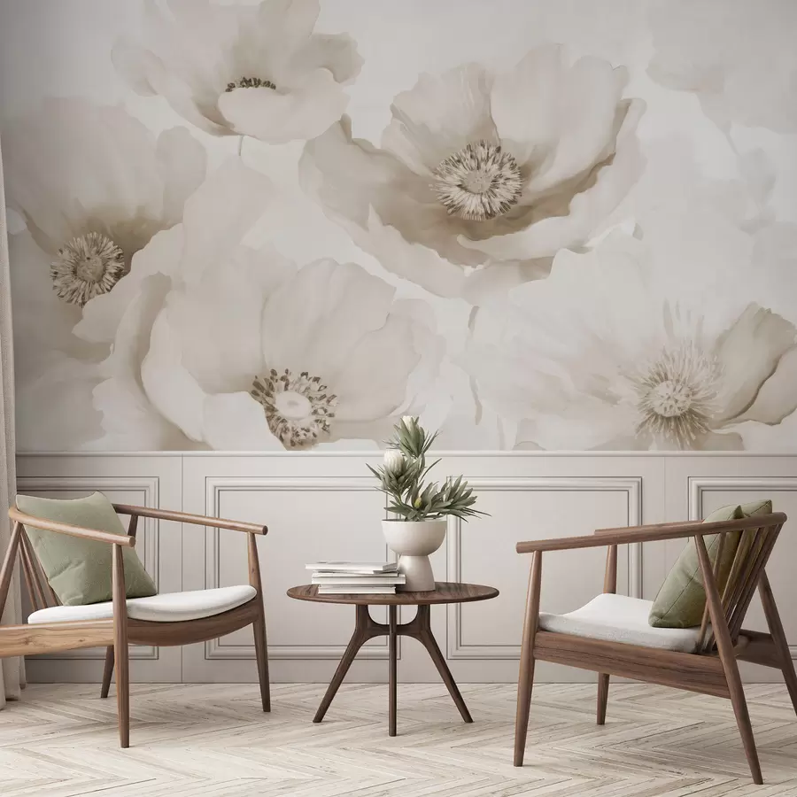 Fototapeedid Poppies  beežitoonid w04656v1