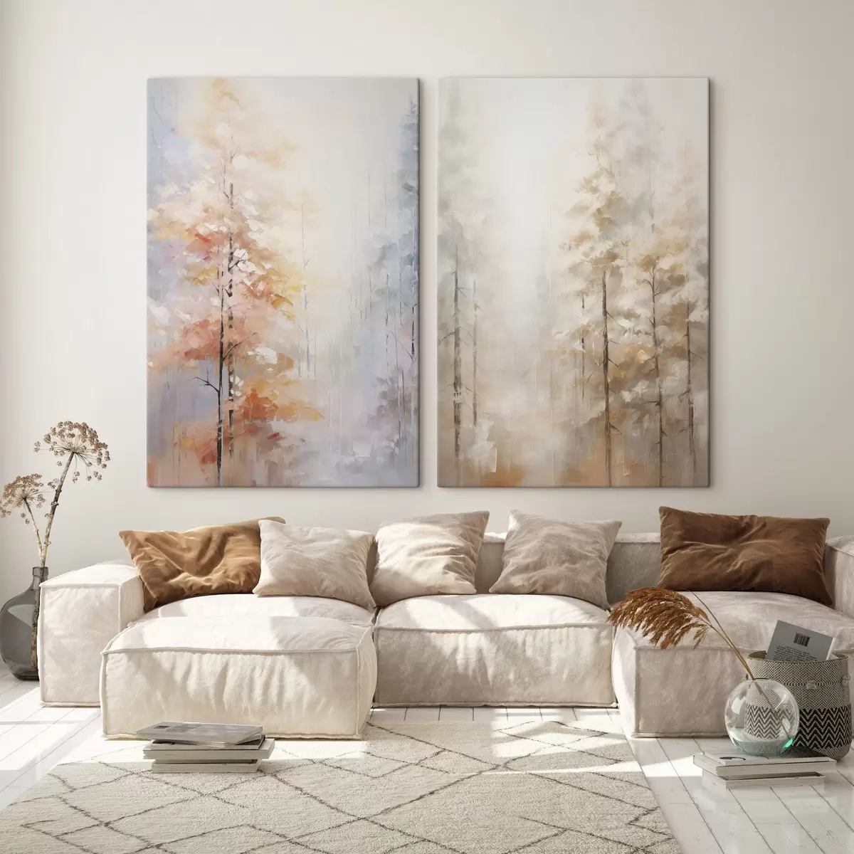 Pilt Sügisene metsa imitatsioonimaal m00833