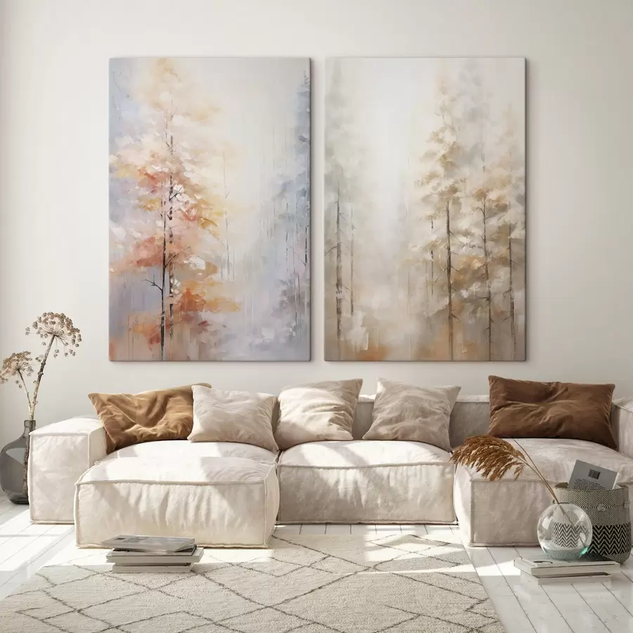 Pilt Sügisene metsa imitatsioonimaal m00833