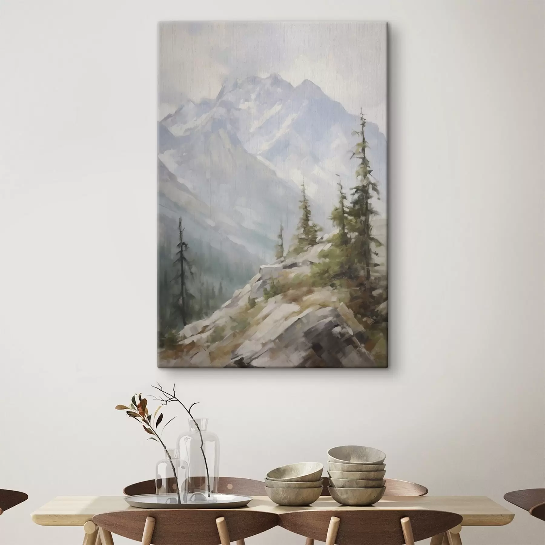 Pilt Kuused mägede taustal s46202