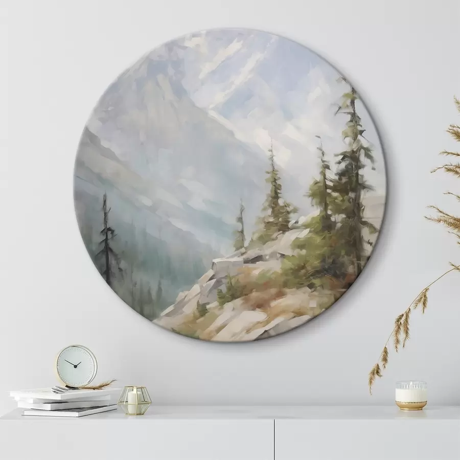 Pilt Kuused mägede taustal r46202