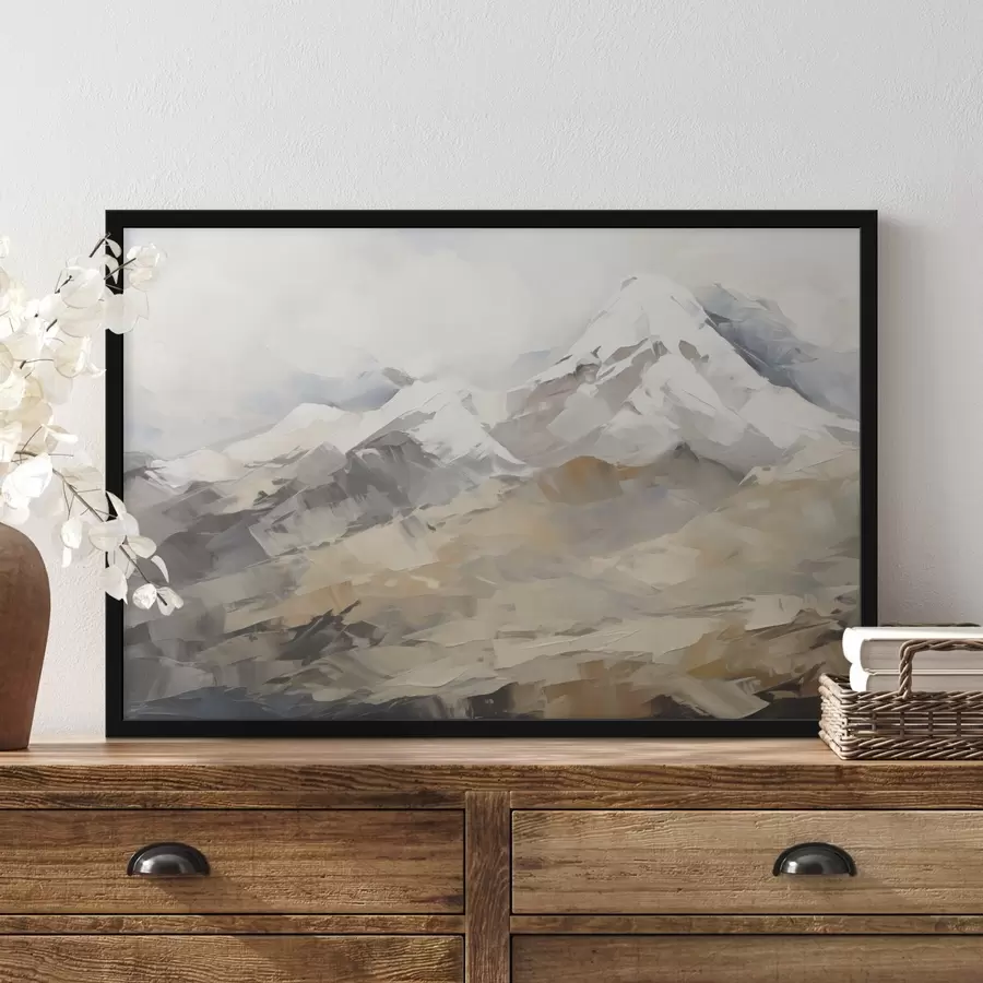 Fototapeedid Mäe imitatsioon maal f46193