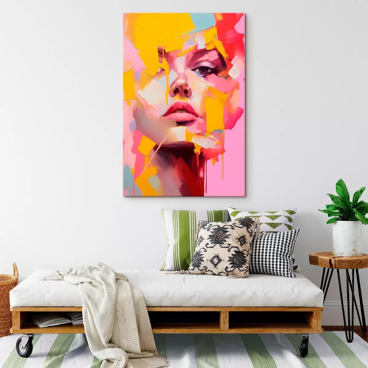 Pilt Abstraktne nägu s46217