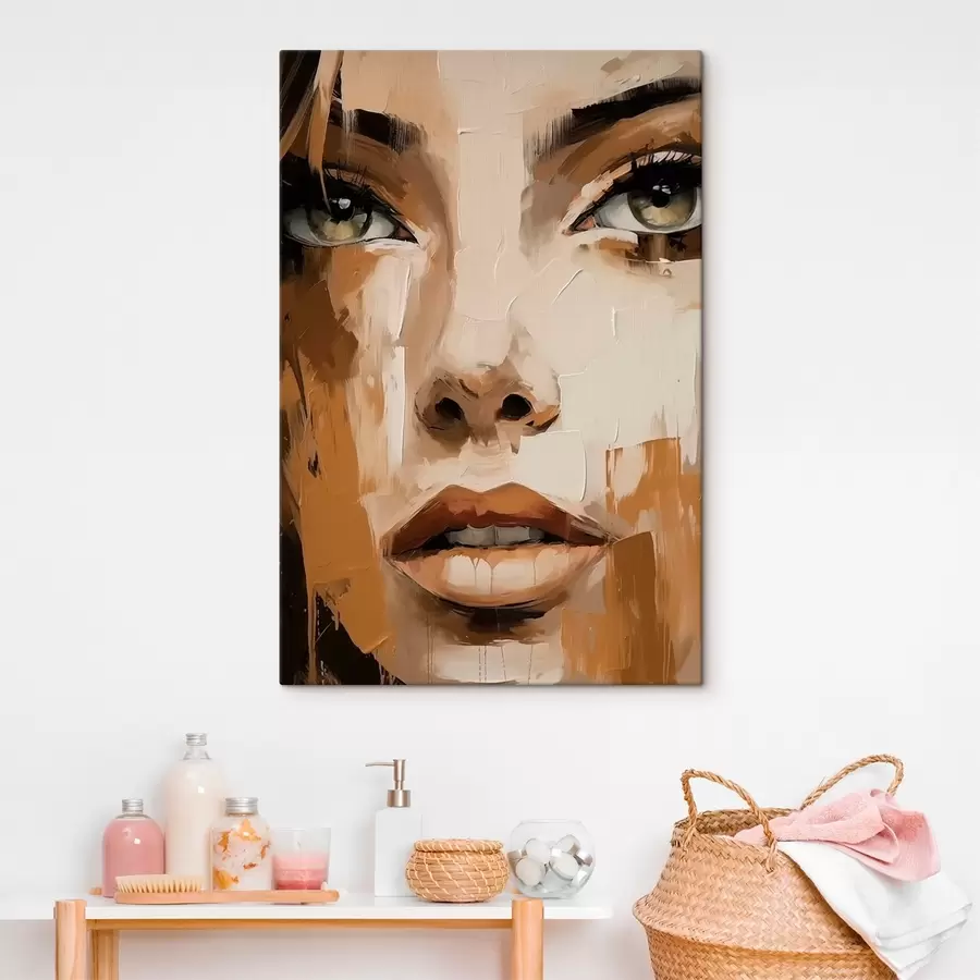 Pilt Abstraktne naiste portree s46228
