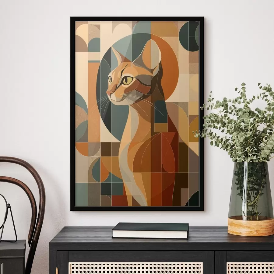 Fototapeedid Abstraktne kass f46209