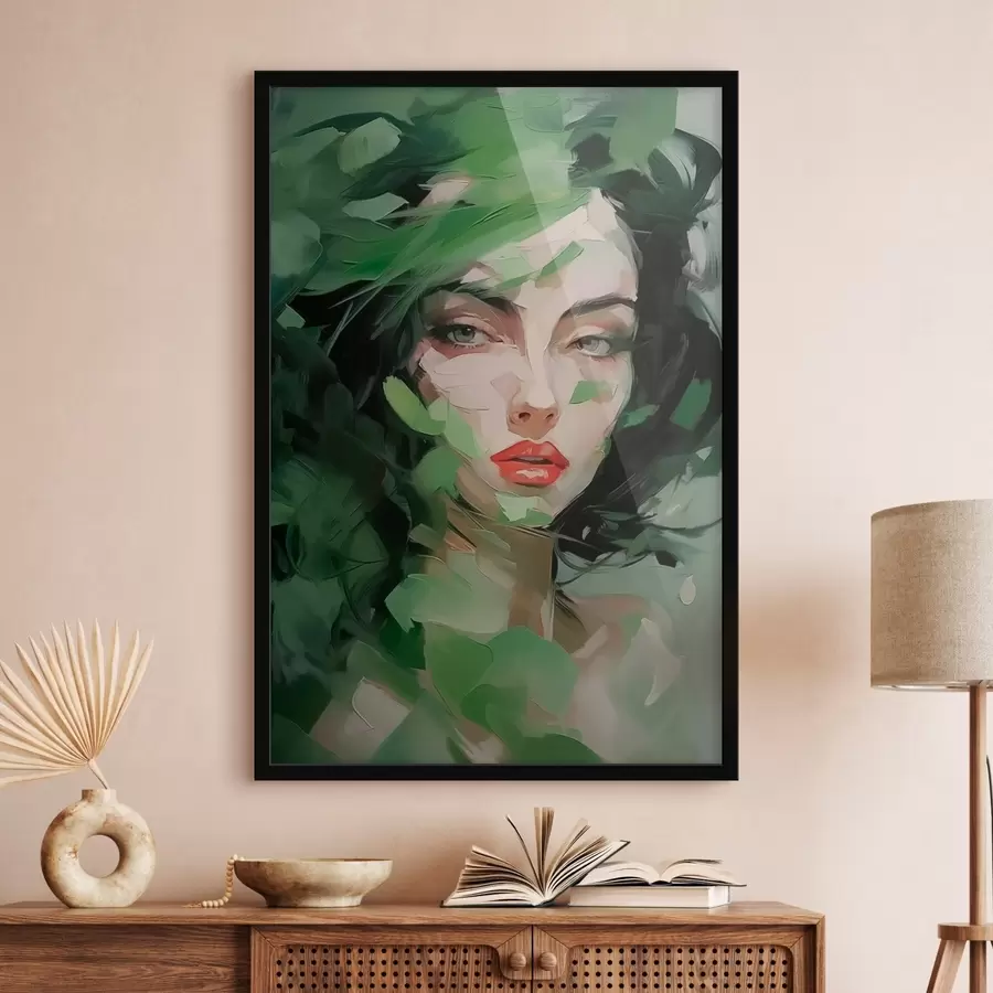 Fototapeedid Abstraktne naiste portree f46224