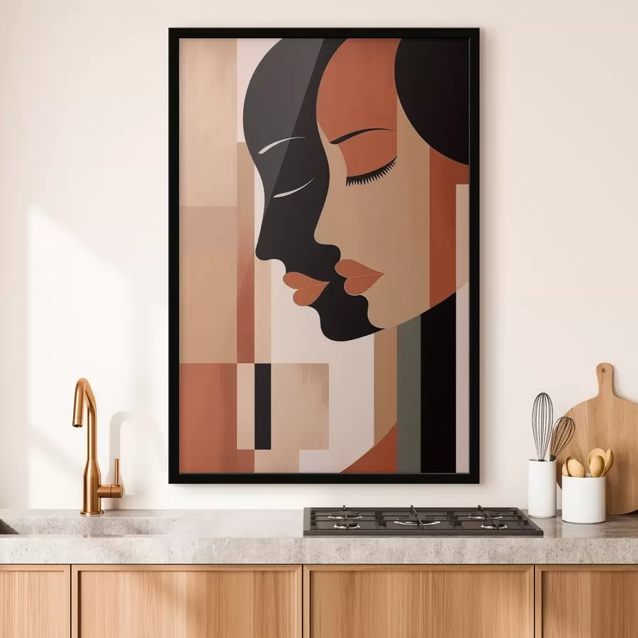 Fototapeedid Abstraktsed näod f46241