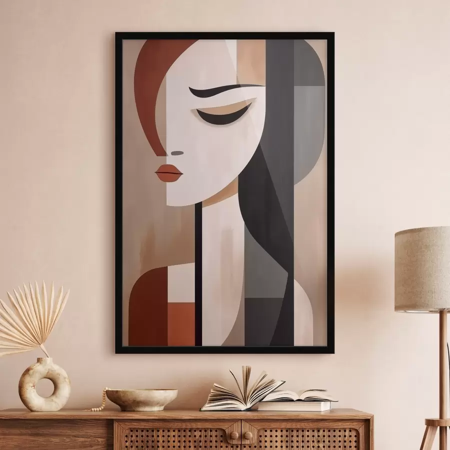 Fototapeedid Abstraktsed näod f46242