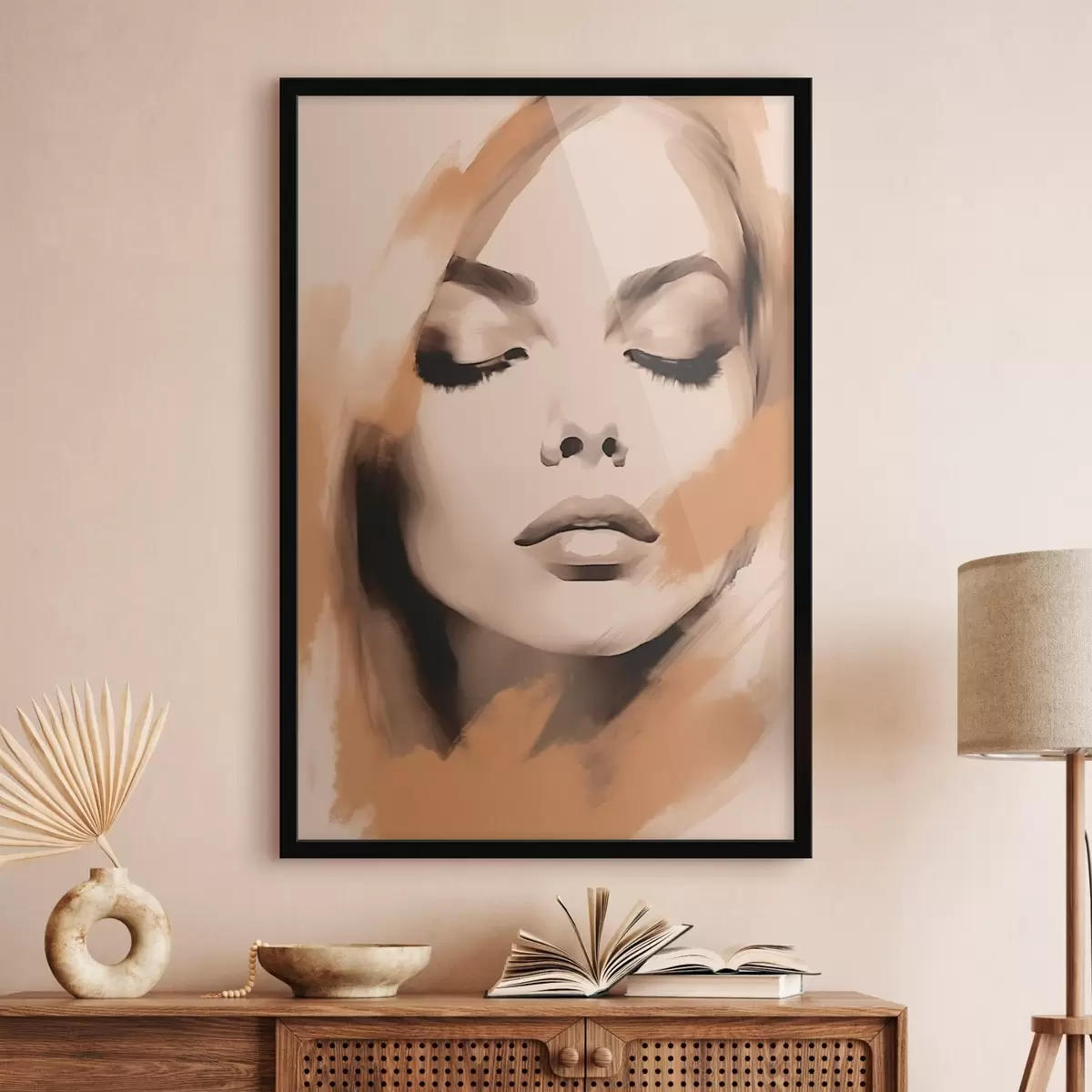 Plakat Naise portree f46247