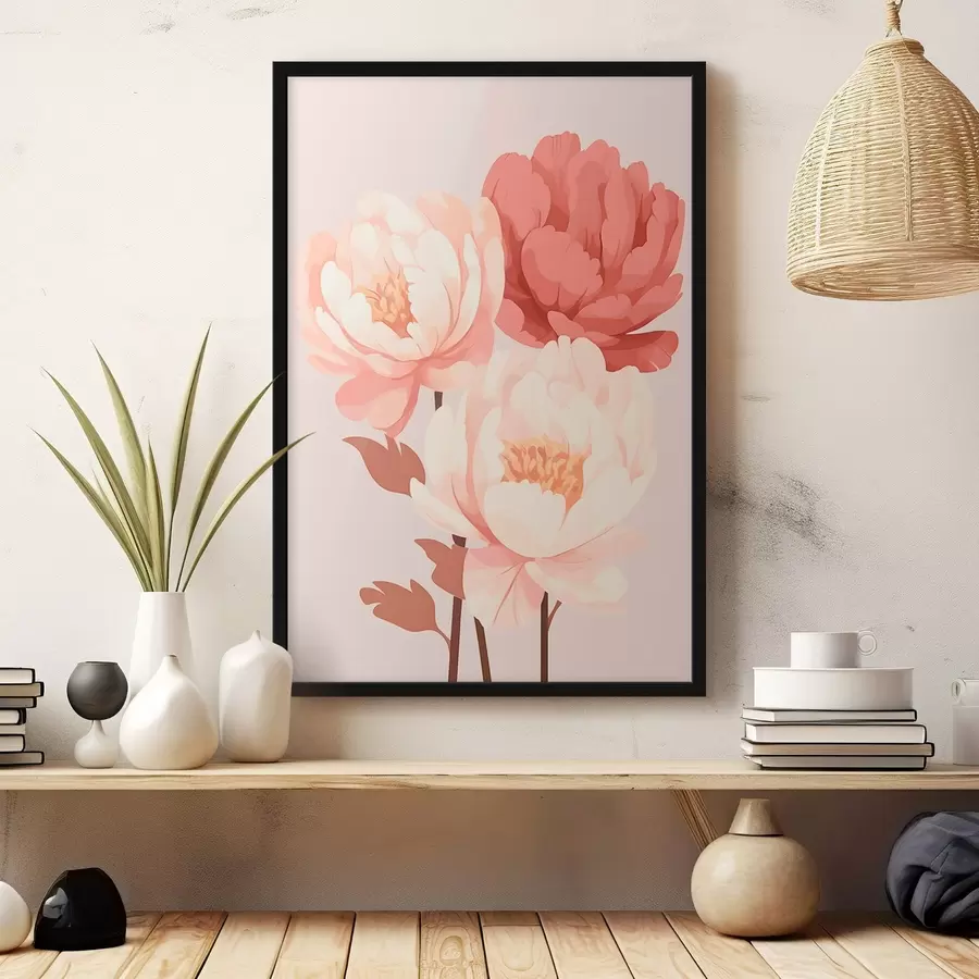 Fototapeedid Pojengid f46252