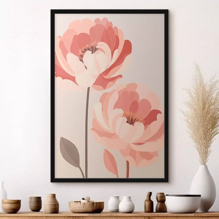 Fototapeedid Pojengid f46253