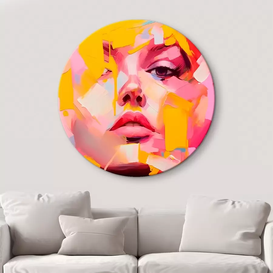 Pilt Abstraktne nägu r46217