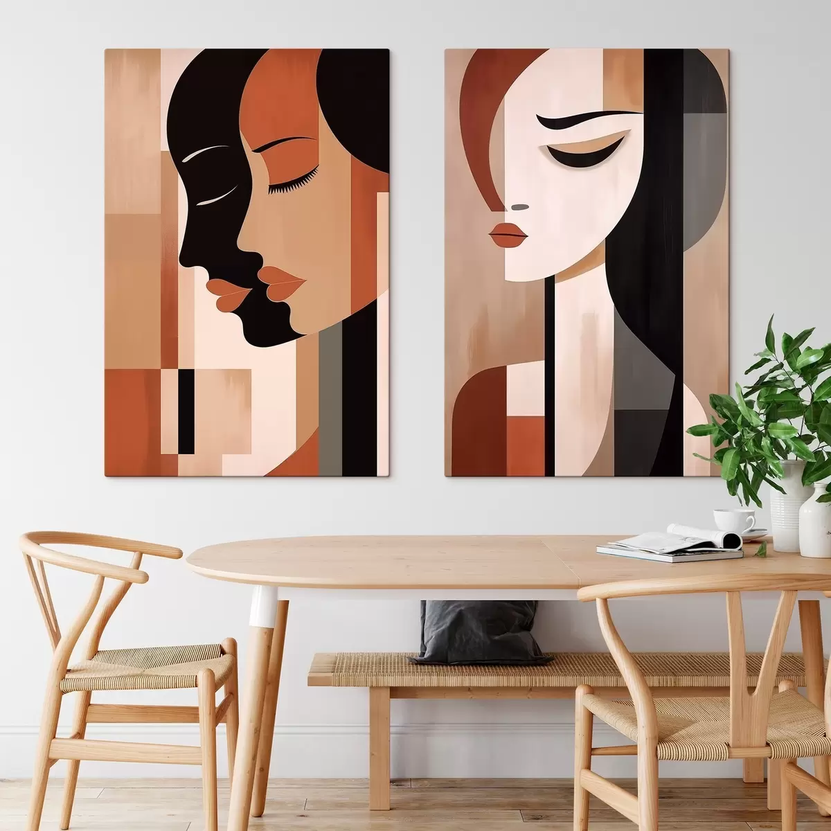 Pilt Abstraktsed näod m00847