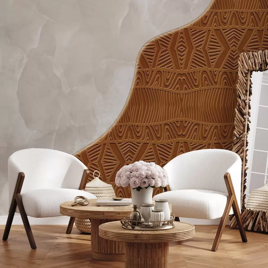 Fototapeedid Ornament ja betoon w04664