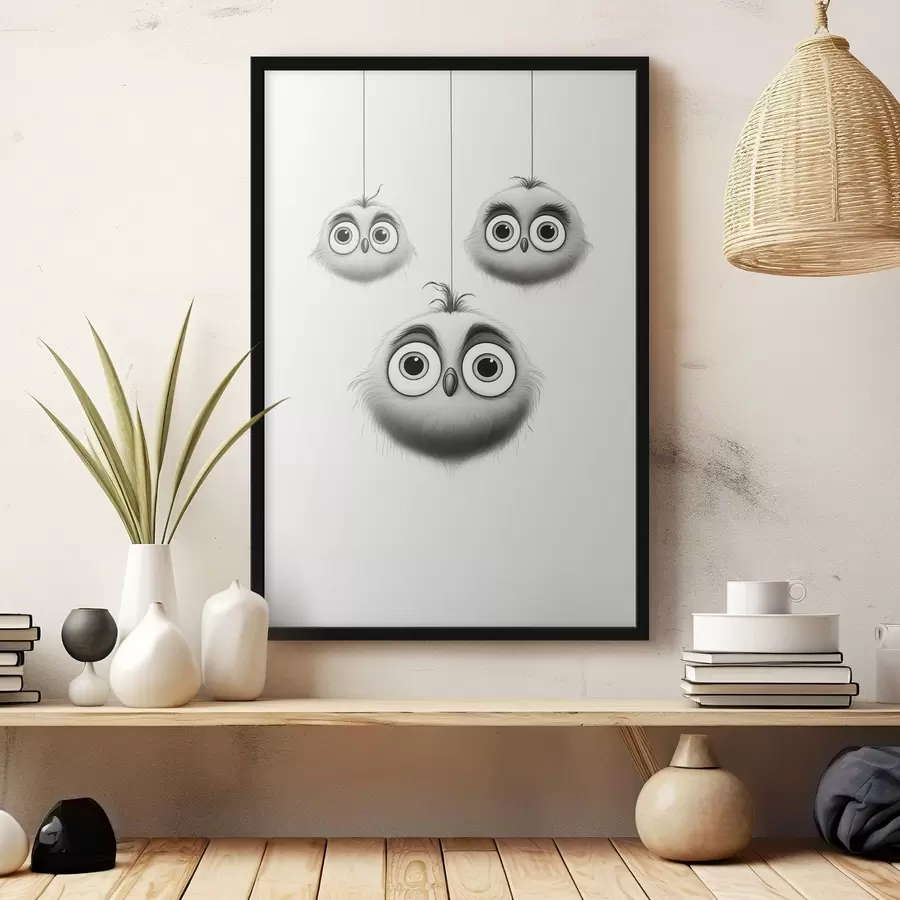 Fototapeedid Kolm armsat lindu f46072