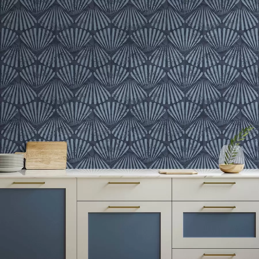 Fototapeedid Abstraktsed sinistes toonides kiired, dünaamiline motiiv a00710