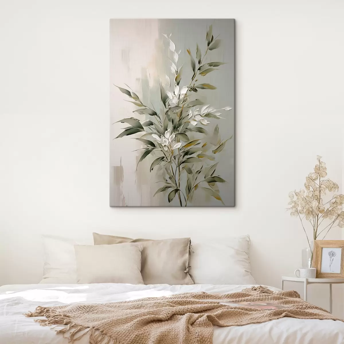 Pilt Abstraktne lehtedega haru s46135