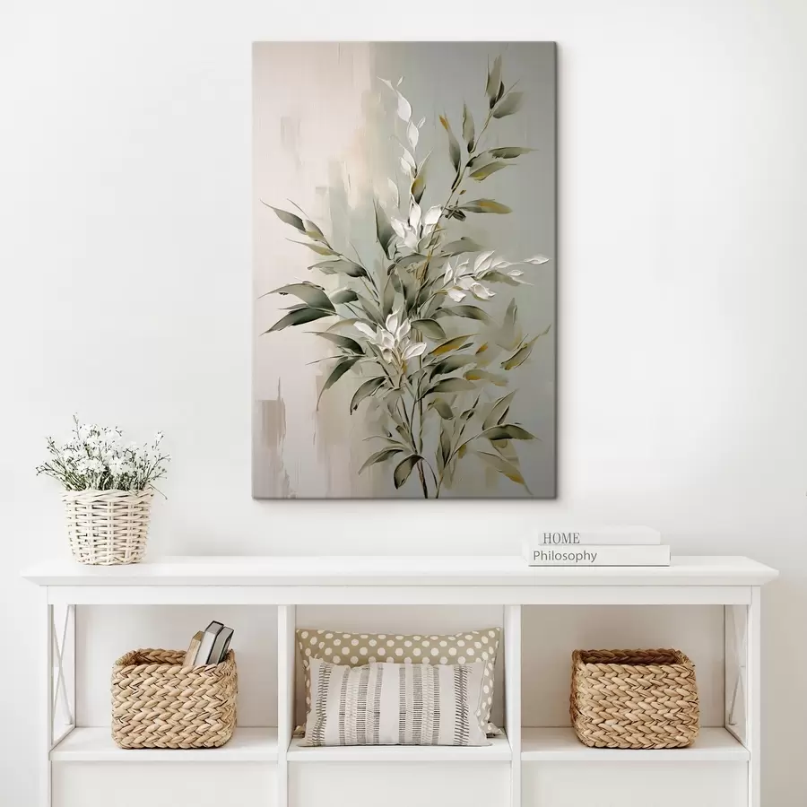 Pilt Abstraktne lehtedega haru s46135