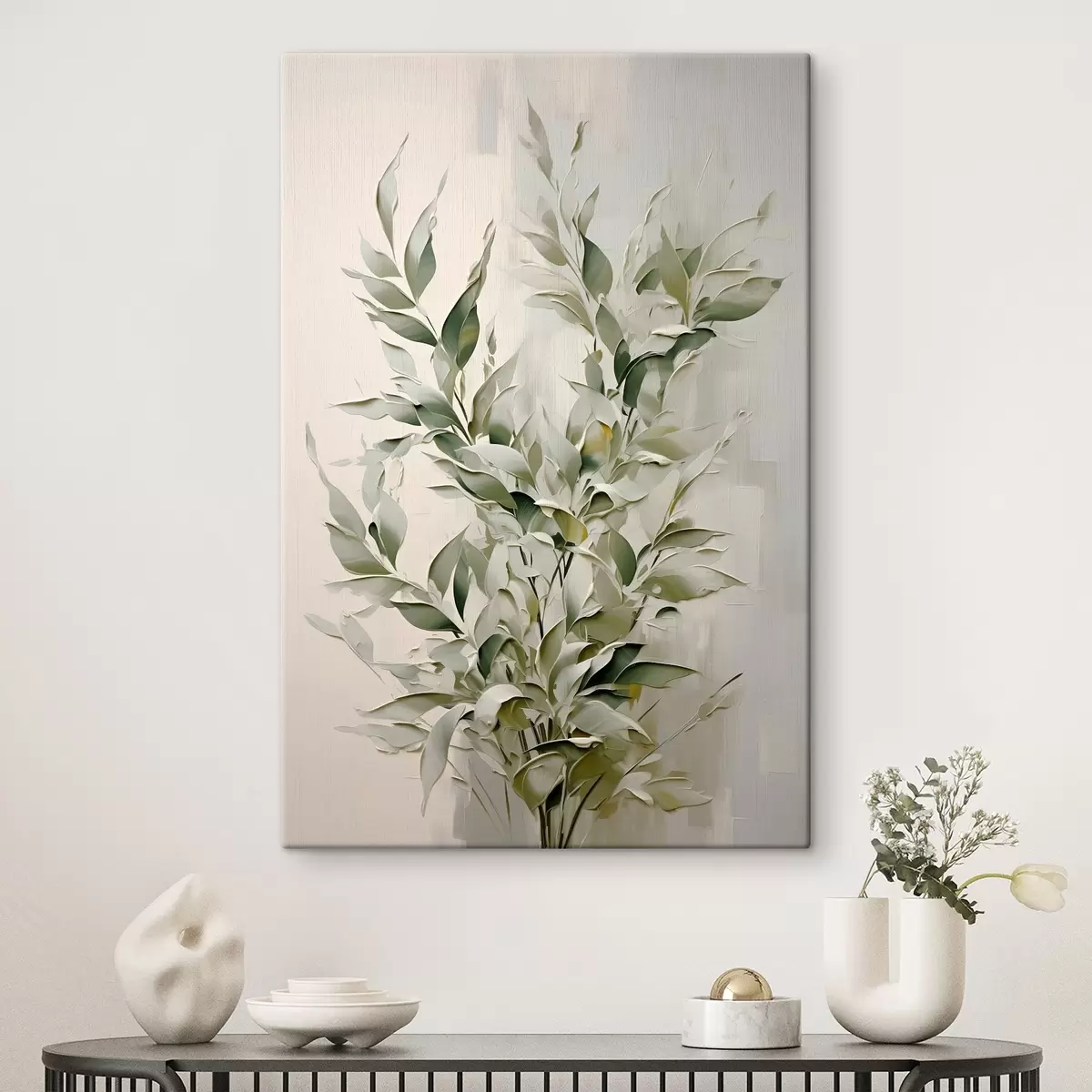 Pilt Abstraktne lehtedega haru s46136