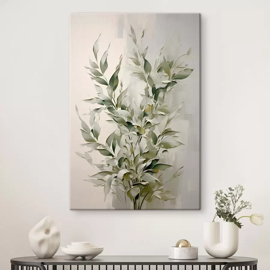 Pilt Abstraktne lehtedega haru s46136