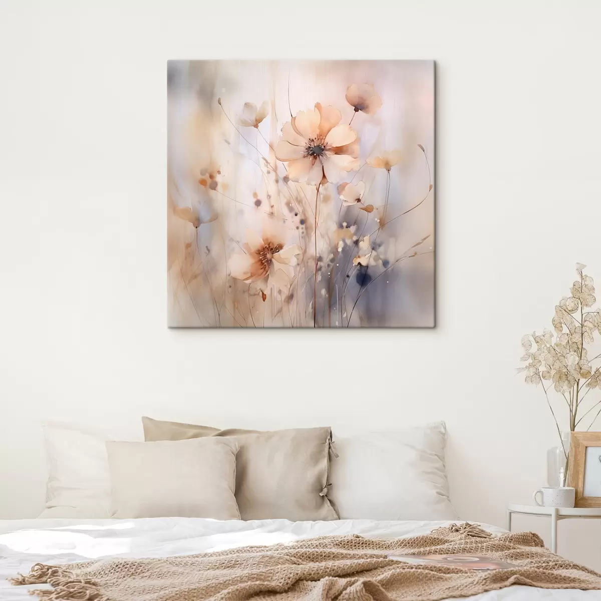 Pilt Õrnad abstraktsed looduslilled s46139