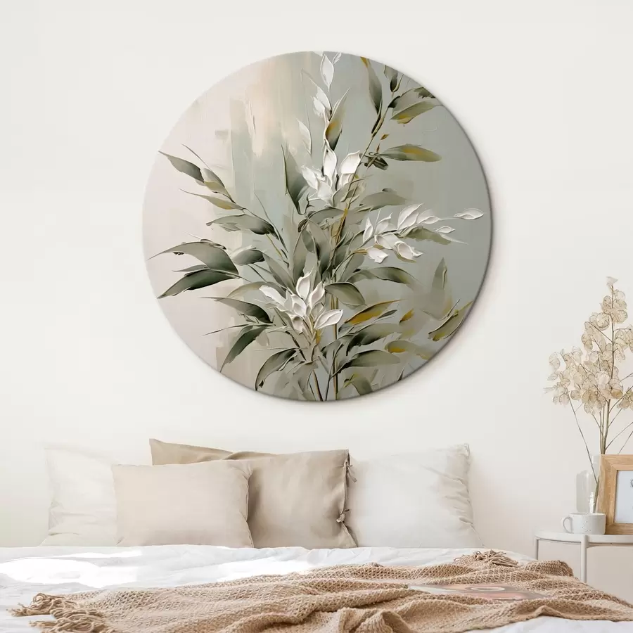 Pilt Abstraktne lehtedega haru r46135