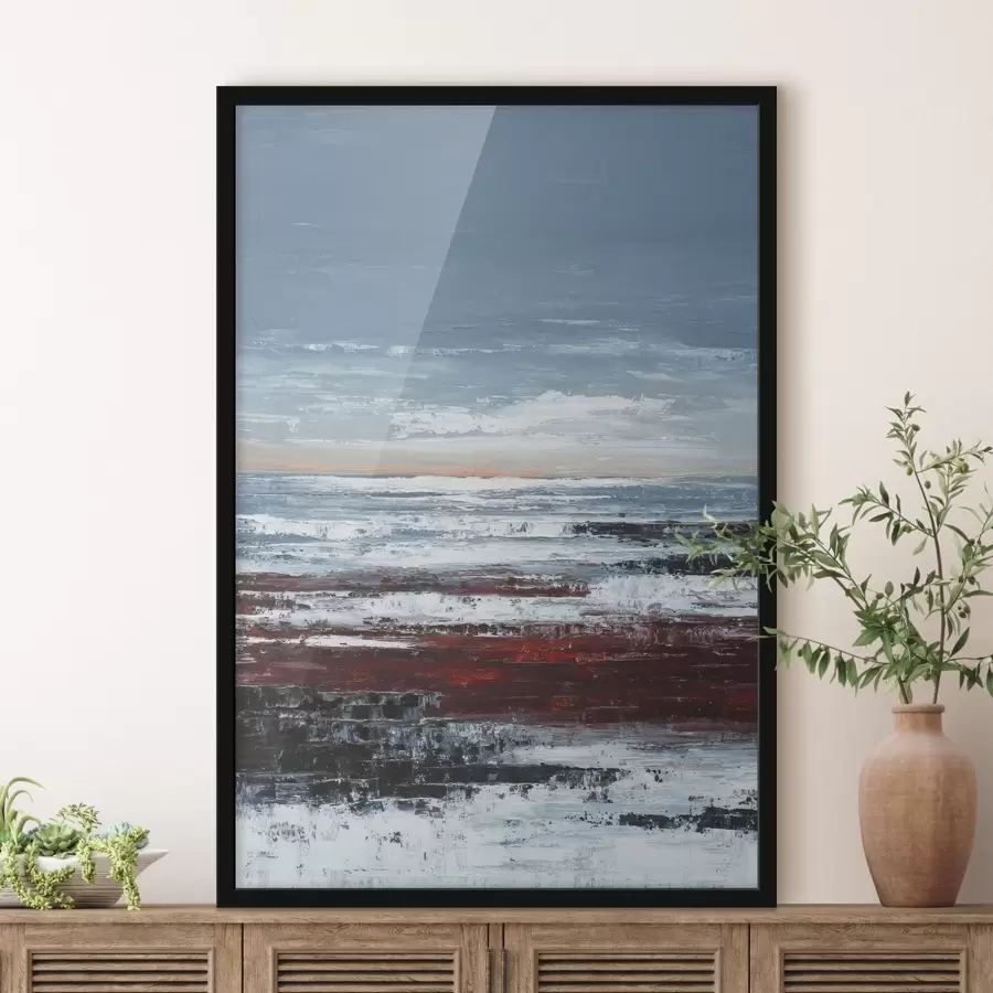 Fototapeedid Abstraktne meremaastik f46014