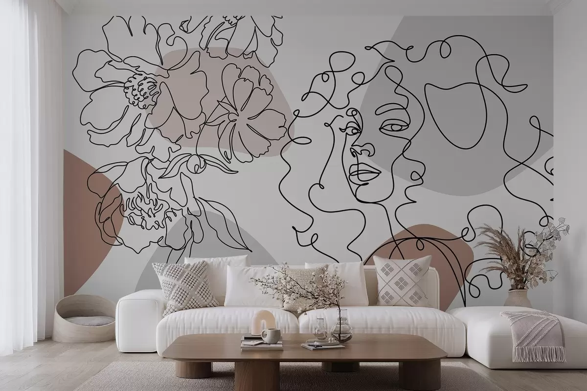 Fototapeedid Tüdruk järjekorras w04724