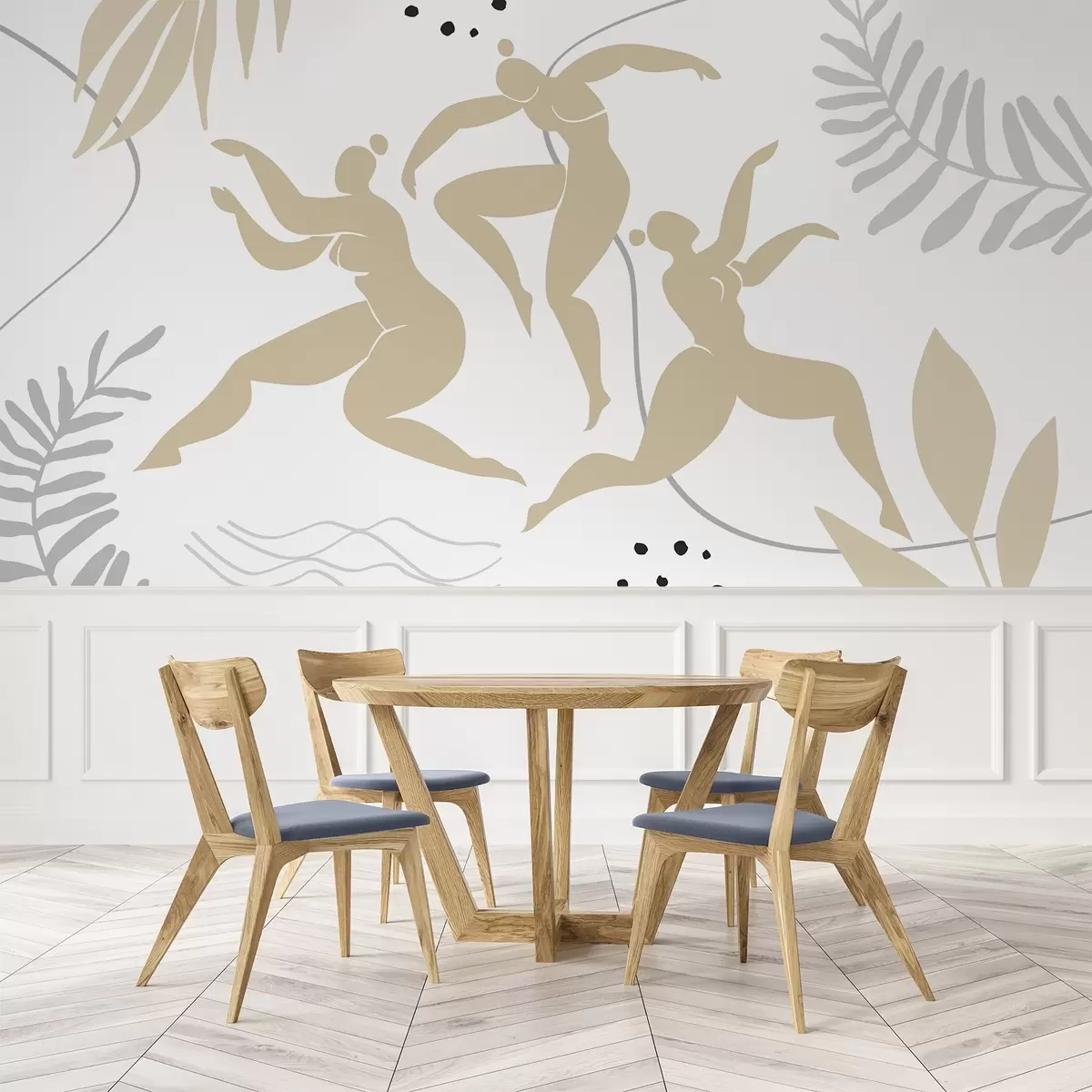 Fototapeedid Naiste abstraktsed siluetid w04725