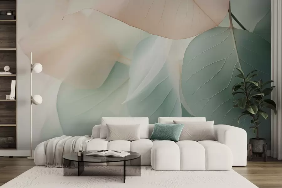 Fototapeedid Abstraktsed lehed w04726